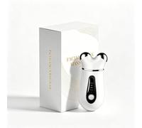 Dispositivo per il viso a microcorrente, strumento per modellare il viso a microcorrente, strumento per la rimozione delle rughe del viso e anti-invecchiamento, mini dispositivo a microcorrente per
