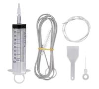 Dispositivo Per La Rimozione Degli Intasamenti Del Foro Di Scarico Del Frigorifero - Strumento Per La Pulizia Del Foro Di Scarico Del Frigorifero | Kit Di Dragaggio Per Uscita Di Scarico Riutilizzabil