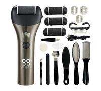 Dispositivo per la rimozione dei calli elettrico, per piedi elettrica - Smerigliatrice per piedi per lime Scrubber per piedi,Cura professionale dei piedi, rimozione calli impermeabile, kit pedicure ri