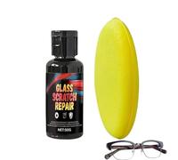 Dispositivo per la rimozione dei degli occhiali - Balsamo detergente per l'ingiallimento, riparazione delle per occhiali graffiati, kit per il ripristino della chiarezza, soluzione per la