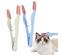 Dispositivo per la rimozione delle macchie sugli occhi dei cani, smacchiatore per le lacrime dei cani | Spazzola versatile per segni di lacrime di animali domestici, pettine per occhi di cane da 2