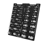 Dispositivo per la Verifica dei Filetti,Calibro per Dadi Metrici e Imperiali | Righello Per Viti Industriali,Per Costruzione Industria Automobilistica Ingegneria Manutenzione Casa Meccanica