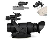 Dispositivo per la visione notturna, Occhiali for visione notturna digitale for a infrarossi montati sulla testa monoculare Portata 200M tattica 3x28mm for la caccia Osserva fauna selvatica