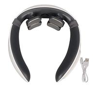 Dispositivo per massaggio al collo, massaggiatore per il collo senza fili, rilassatore per il collo portatile per Natale, festa della mamma, festa del papà