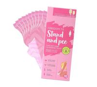 Dispositivo per minzione femminile, 10 imbuto verticale in carta, impermeabile, per orinatoio femminile, multifunzione, ergonomico, portatile, per donne, ragazze, persone incinte