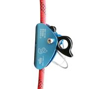 Dispositivo per Pinza a Corda, Robusto Strumento Belay, Maniglia di Sicurezza, Design Compatto, Durevole, Funzione Liscia | per grotte, Arrampicata, Alpinismo, compiti di Cura degli Alberi