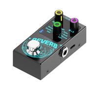 Dispositivo per riverberi per chitarra a pedale con grande interruttore a pedale e 9 effetti digitali per esibizioni
