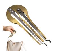 Dispositivo per spiumare la bocca - Design compatto 'ancia elastica con corpo in metallo, risonatore del suono del vibrazionale per effetti ritmici popolari, strumento sonoro entry level di f