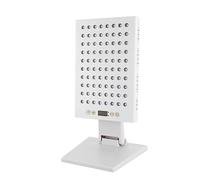 Dispositivo per terapia a luce rossa a infrarossi, lampada a luce rossa, 3 livelli di luminosità, supporto regolabile a 90°, con timer per alleviare il dolore e la cura della pelle