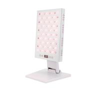 Dispositivo per terapia a luce rossa, lampade a infrarossi, LED terapia a luce rossa, 80 sfere luminose LED, 3 livelli di luminosità, supporto regolabile, per alleviare il dolore muscolare e