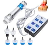 Dispositivo per Terapia Ad Onde D'urto, Dispositivo elettromagnetico a Onde d'urto extracorporee a percussione del Tessuto Profondo Rilassamento Muscolare Massaggiatore antidolorifico