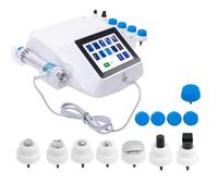 Dispositivo per terapia ad onde d'urto, massaggiatore per il corpo ad onde d'urto elettromagnetiche ED, con 7 testine massaggianti e display, per il rilassamento dei muscoli del corpo