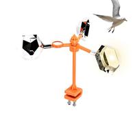 Dispositivo per Uccelli - Forma Riflettente a, Repeller Controllo Solare | Woodpecker Spacedis Device Giardino Copertura della Copertura Visual Ruota Outdoor Extrae Le Specie di sbarcare Il nidi