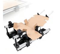 Dispositivo Pieghevole Regolabile For Scatola Di Spedizione | Allineamento Automatico del Cartone, Piegatura Multilato for casa, fabbrica e Magazzino(65cm,25cm)