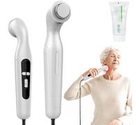 Dispositivo portatile ad ultrasuoni per la terapia del dolore e l'artrosi - Dispositivo a onde sonore con adattatore e gel di accoppiamento, massaggiatore ad ultrasuoni per la casa con controllo della