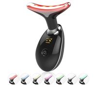 Dispositivo portatile di bellezza per il viso, 7 colori, massaggiatore viso portatile per la cura della pelle, basato su tecnologie LED a tripla azione, termiche e vibrazioni, strumento per la cura