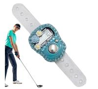 Dispositivo portatile per la tavola - contatore clicker per dita, numero manuale, struttura resistente, meccanismo a pulsante liscio, facile ripristino con conteggio accurato degli eventi sportivi