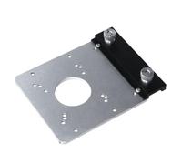 Dispositivo quadrato in alluminio con piastra base del router | Schema montaggio multi-foro per l ' instradamento guidato Allineamento del rivestimento diritto Attività