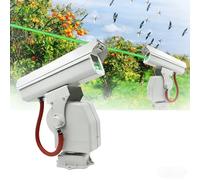 Dispositivo Repellente Per Uccelli Laser Solare, Deterrente Per Uccelli Laser Rotante 360°, IP66 All-Clima, Caccia-Uccelli Con Timer Controllato Da APP Pour Sottostazione, Fattoria Et Frutteto(2W,B)