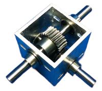 Dispositivo Riduttore a vite senza fine da 1 a 20 Trasmissione Riduttore ad angolo retto inverso Dispositivo angolare albero di uscita da 8 mm Commutatore Sterzo a ingranaggi