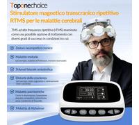 Dispositivo rTMS Terapia Magnetica Cervello Riabilitazione Stroke Depressione