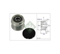 Ina 535000510 Dispositivo per Ruota Libera con Alternatore