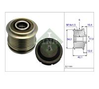 Dispositivo ruota libera alternatore 535 0181 10 SCHAEFFLER INA per FORD OPEL