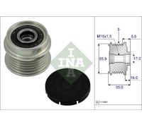 Dispositivo ruota libera alternatore per AUDI VW A4 A6 PASSAT