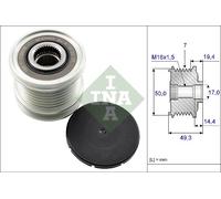 Dispositivo ruota libera alternatore per CHRYSLER DODGE FREIGHTLINER JEEP MERCED