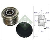 Dispositivo ruota libera alternatore per DACIA NISSAN RENAULT CAPTUR CLIO DOKKER