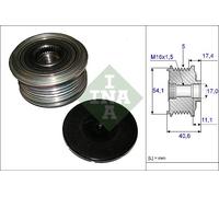 Dispositivo ruota libera alternatore per RENAULT CLIO MODUS / GRAND MODUS THALIA