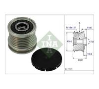 Generatore a ruota libera INA 535 0001 10