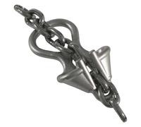 Dispositivo salva verricello Chain lock in acciaio inox catena Ø 6/8 mm