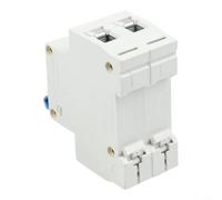 Dispositivo Sicurezza 250V DC Installazione Guida DIN 35mm(25A) | per materiale PC urti, dimensioni 36x42.5x82.6mm, colore , durata estesa, installazione facile