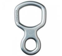 Dispositivo Sicurezza Abseil Bud Universale Figure 8 Alluminio Sport Lavoro Corde 7.8-12mm Slate