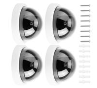 Dispositivo Sicurezza Per Telecamera CCTV Simulato Effetto LED ABS Resistente Alle Intemperie Nessun Cablaggio Richiesto Per La Porta Del Garage Telecamera a Cupola Finta Per La Prevenzione Dei