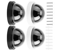 Dispositivo Sicurezza Per Telecamera CCTV Simulato Effetto LED ABS Resistente Alle Intemperie Nessun Cablaggio Richiesto Per La Porta Del Garage Telecamera a Cupola Finta Per La Prevenzione Dei