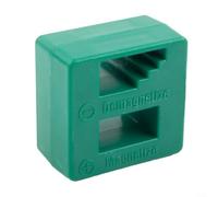 Dispositivo smagnetizzatore dispositivo portatile cacciavite punta blocco magnetizzante per piccole parti Interruttore di polarità veloce per elettronica Lavoro compatto 53x50x29mm