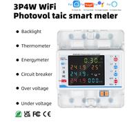 Dispositivo Smart Energy Management con Display LCD e Protezioni Multiple