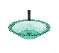 Dispositivo sospeso per l'alimentazione e il bagno degli uccelli per colibrì progettato per ridurre al minimo le intrusioni e massimizzare il coinvolgimento degli uccelli (verde)
