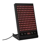 Dispositivo terapeutico a luce rossa, 660 nm, 850 nm, pieghevole, con timer, lampada a luce rossa, tutto il corpo, terapia della luce a infrarossi, per alleviare il dolore, la pelle, perfezionare