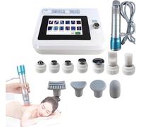 Dispositivo terapeutico per onde d'urto, massaggiatore extracorporeo per tessuti profondi, con 11 testine intercambiabili per rilassamento muscolare e sollievo dal dolore, efficace terapia a