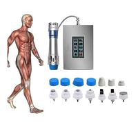 Dispositivo Terapia Onde D’urto Focalizzate, terapia ad onde d'urto extracorporee con 7 testine massaggianti, energia Regolabile 60~200MJ, Fisioterapia Profonda/Addio Sub-Salute