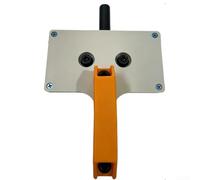 Dispositivo Tiracavi Manuale Ergonomico Arancio Nero(orange) | Acciaio al carbonio per robusto, resistenza , durata superiore, per ideale uso per professionale quotidiano