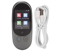 Dispositivo traduttore linguistico con 85 lingue e doppia cancellazione del rumore, schermo HD da 2,4", ideale per riunioni di lavoro e viaggi