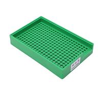 Disposizione a vite vassoio vassoio multi V a forma di foro a forma di apertura Piatto di organizzazione a vite per lavoro industriale Materiale PP durevole (3.0-3.5)