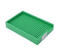 Disposizione a vite vassoio vassoio multi V a forma di foro a forma di apertura Piatto di organizzazione a vite per lavoro industriale Materiale PP durevole (2.0-2.5)