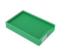 Disposizione a vite vassoio vassoio multi V a forma di foro a forma di apertura Piatto di organizzazione a vite per lavoro industriale Materiale PP durevole (1,5-2,0 mm)