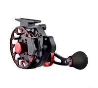 Disposizione automatica della linea 4.3:1 della bobina di discesa lenta | Funzione di caduta con un clic, regolazione magnetica del fagiolo, perfetto per il ponte e la pesca invernale