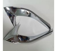 Disposizione fendinebbia posteriore/adatto per Peugeot 3008 3008GT 2017-2020 faro anteriore fendinebbia lampada palpebra sopracciglio ABS cromato montaggio fendinebbia (Bright Silver)